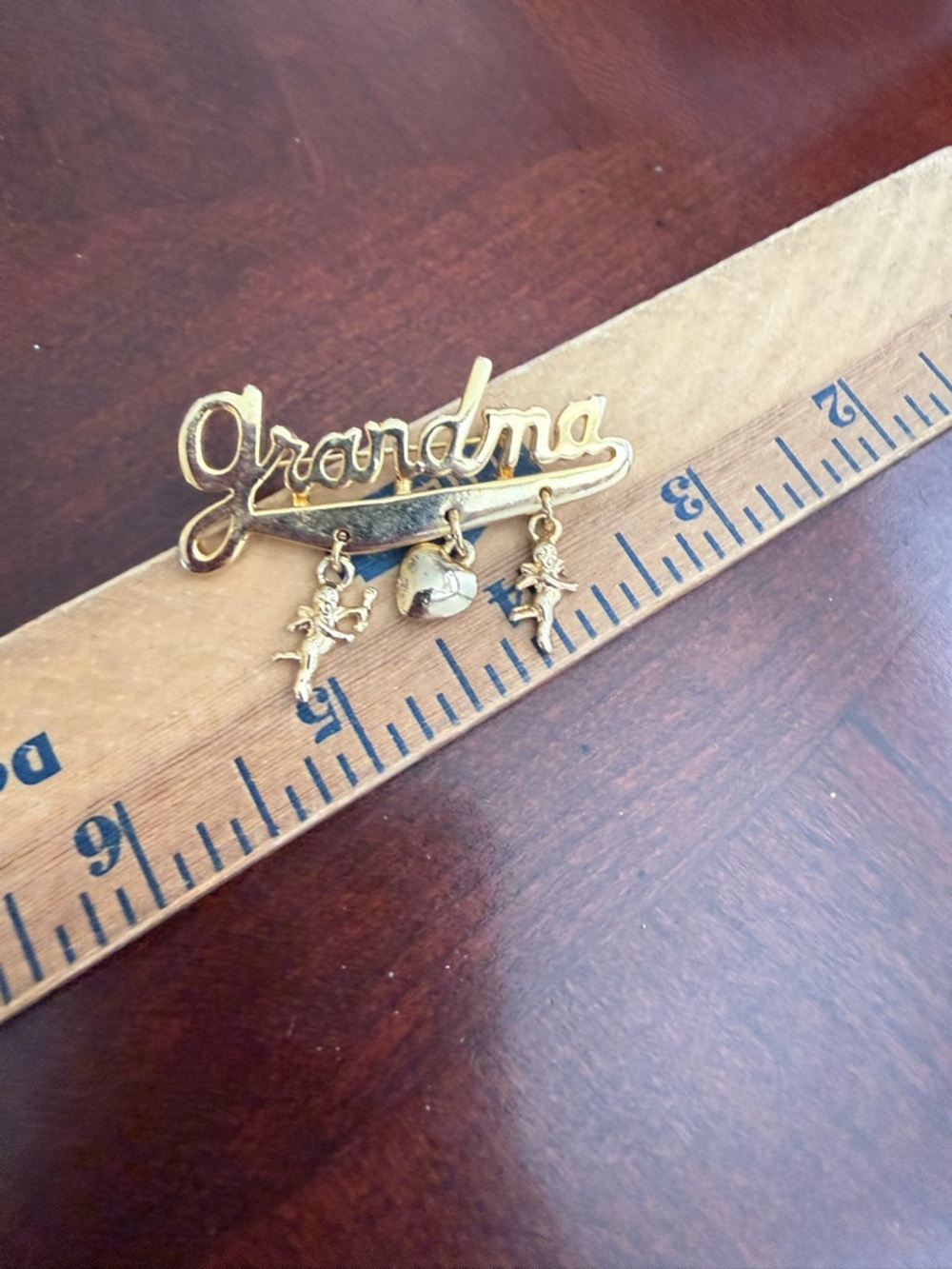 Vintage Grandma Brooch